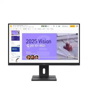 Monitor Lenovo ThinkVision E27Q-40 27 cali LCD Quad HD 2560 x 1440