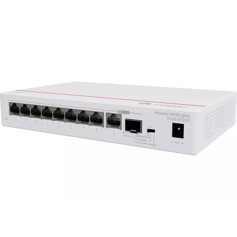 Huawei S110-8T2ST przełącznik Gigabit, 8x GE + 1x SFP