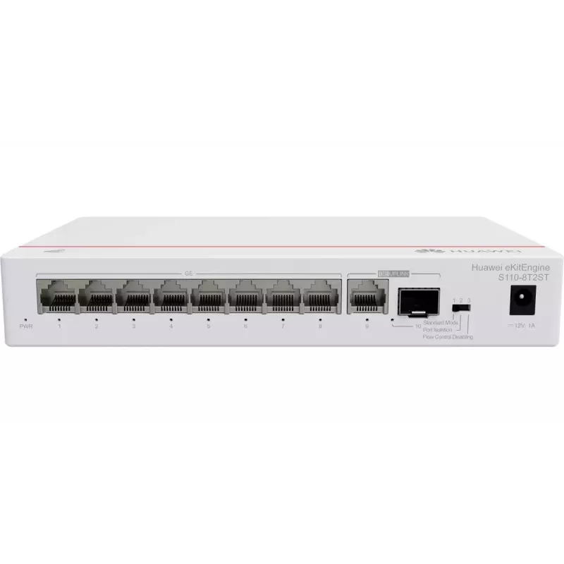 Huawei S110-8T2ST przełącznik Gigabit, 8x GE + 1x SFP