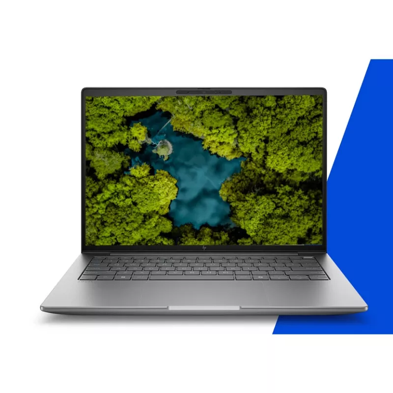 Mobilna stacja robocza HP ZBook 8 G1i — 14 cali WUXGA, Intel Core Ultra 7 255H, 16 GB DDR5, 512 GB SSD, NVIDIA RTX 500 Ada, Windows 11 Pro, Srebrny