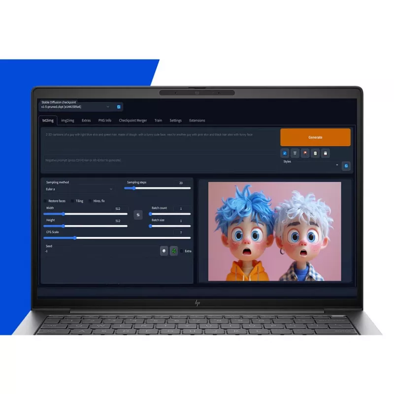 Mobilna stacja robocza HP ZBook 8 G1i — 14 cali WUXGA, Intel Core Ultra 7 255H, 16 GB DDR5, 512 GB SSD, NVIDIA RTX 500 Ada, Windows 11 Pro, Srebrny