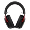 HyperX Cloud III S Wireless - Zestaw słuchawkowy do gier (czarno-czerwony), Czerwony, Chiny, Wokółuszne, Zamknięty, 115 mm, 210 mm