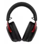 HyperX Cloud III S Wireless - Zestaw słuchawkowy do gier (czarno-czerwony), Czerwony, Chiny, Wokółuszne, Zamknięty, 115 mm, 210 mm