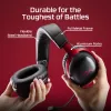 HyperX Cloud III S Wireless - Zestaw słuchawkowy do gier (czarno-czerwony), Czerwony, Chiny, Wokółuszne, Zamknięty, 115 mm, 210 mm