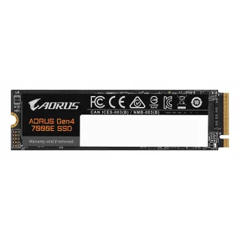 Wewnętrzny dysk SSD M.2 NVMe GIGABYTE AORUS Gen4 7000E 1 TB — odczyt 7100 MB/s, zapis 6100 MB/s, M.2 2280