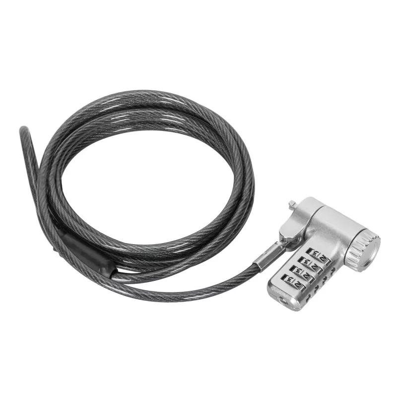 Zamek linkowy Targus ASP96GLX-S srebrny 2 m zamek szyfrowy