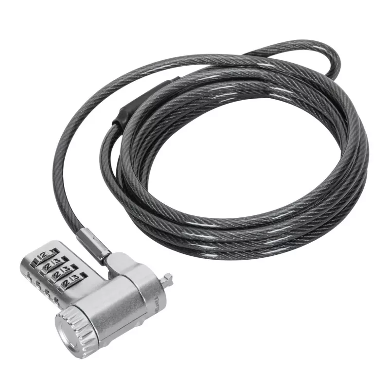 Zamek linkowy Targus ASP96GLX-S srebrny 2 m zamek szyfrowy