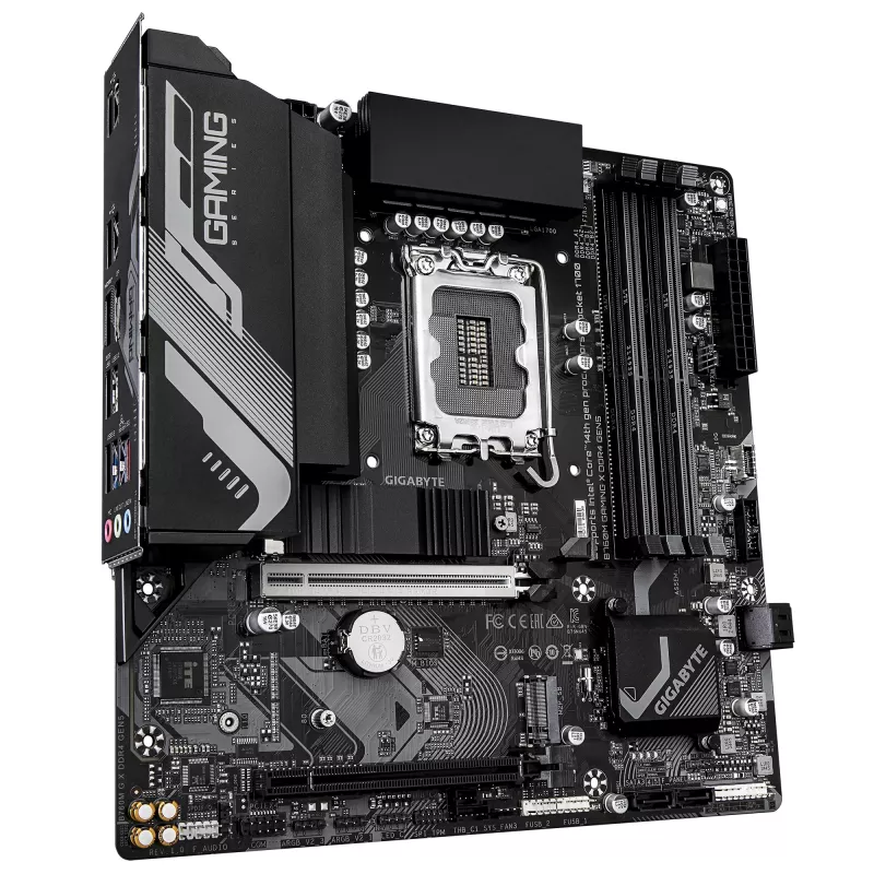 Płyta główna GIGABYTE B760M GAMING X DDR4 GEN5, Micro ATX, LGA1700, B760, 4x DIMM do 128GB, 2x PCIe 4.0 M.2, 2.5GbE