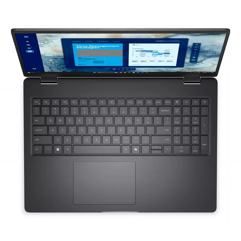 DELL Pro 16 PC16250 Intel Core 5 220U Laptop 40,6 cm (16 cali) Full HD+ 16 GB DDR5-SDRAM 512 GB SSD Wi-Fi 6E (802.11ax) Windows 11 Pro Czarny