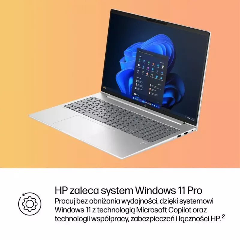 Laptop HP ProBook 4 G1i, 16-calowy, 16GB RAM, 512GB SSD, Windows 11 Pro, QWERTY US