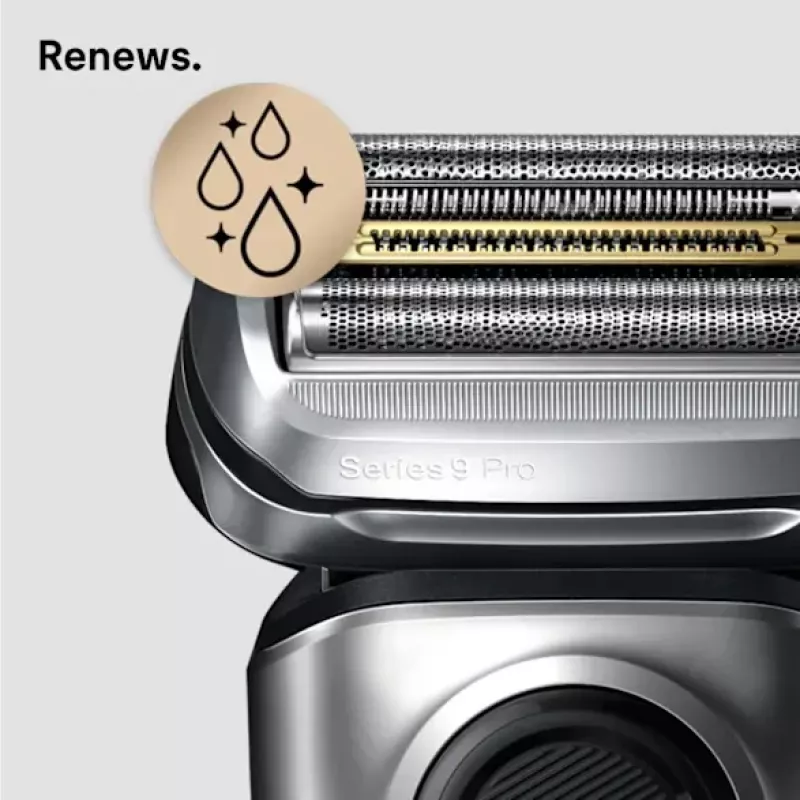 Wkład czyszczący BRAUN 3in1 ShaveCare 8 szt. (niebieski) do golarek Braun