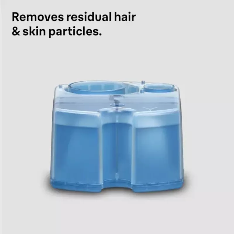Wkład czyszczący BRAUN 3in1 ShaveCare 8 szt. (niebieski) do golarek Braun