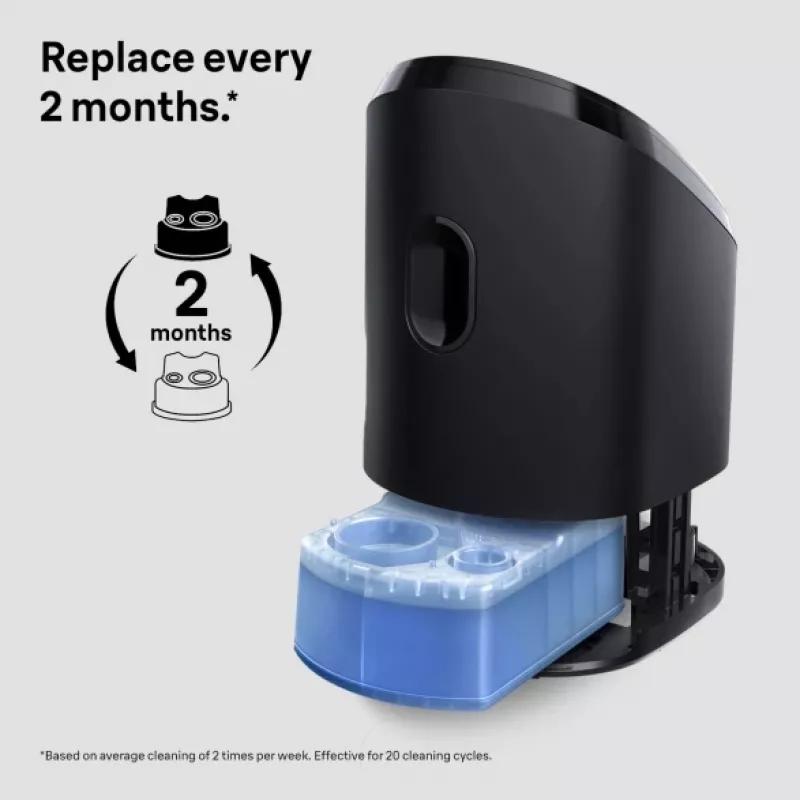 Wkład czyszczący BRAUN 3in1 ShaveCare 8 szt. (niebieski) do golarek Braun