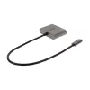 StarTech.com Adapter wieloportowy USB-C, USB-C na HDMI 4K, 100W PD Pass-Through, Hub USB 3.0 5Gbps (1xType-C/1xA), Mini stacja dokująca USB-C, Przenośna stacja dokująca do laptopa