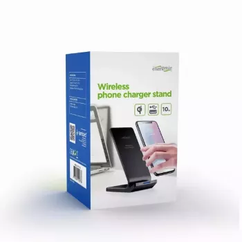 Ładowarka do urządzeń mobilnych Gembird EG-WPC10-02 Ładowanie bezprzewodowe Smartfon Czarny