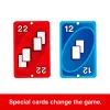 Gra karciana MATTEL UNO Zero — Gra karciana typu pozbywanie się kart, wiek 7+, zawiera talię i kartę wyników