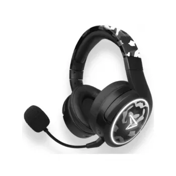 Zestaw słuchawkowy Steelplay Bluetooth - Impulse Camo (Multi), przewodowy i bezprzewodowy, 20–20000 Hz, gamingowy, 305 g, nauszny, czarny, kamuflaż