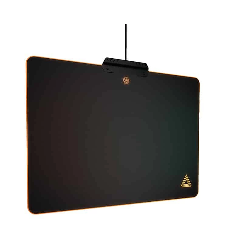 Lexip B5 – Podkładka pod mysz ze sztywną, mikroteksturowaną powierzchnią i podświetleniem RGB – 500X250X4mm