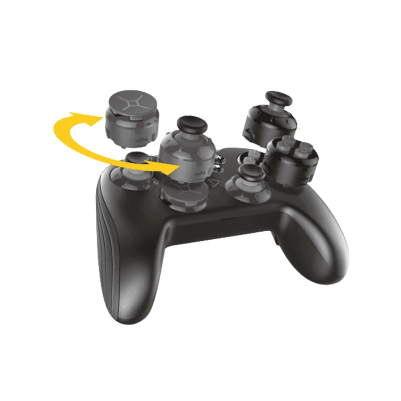 Bezprzewodowy kontroler Steelplay z 6 wymiennymi przyciskami (Switch)