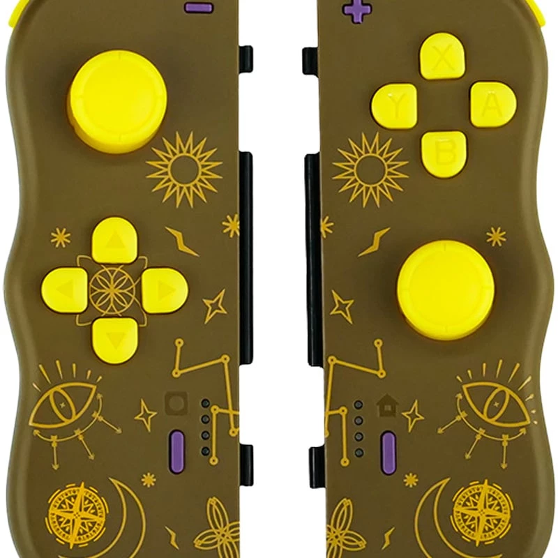 Lexip Twinpads Adventure Magic – Kompatybilne z Switch, Gamepad, Nintendo Switch, Nintendo Switch OLED, Przycisk przechwytywania, Krzyżak, Przycisk Home, Analogowy / Cyfrowy, Bezprzewodowy, Bluetooth