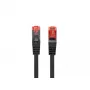 Kabel patchcord sieciowy LANBERG Cat6 F/UTP (FTP) 2 m, RJ-45 do RJ-45, 1250 Mbit/s, czarny