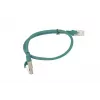 Kabel sieciowy Lanberg PCU6-10CC-0050-G RJ-45 Cat6 0,5 m zielony