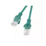 Kabel sieciowy Lanberg PCU6-10CC-0050-G RJ-45 Cat6 0,5 m zielony