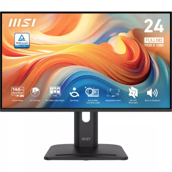 Monitor komputerowy MSI Pro MP245PG E14 60,5 cm (23,8 cala) 1920 x 1080 pikseli Full HD LCD Czarny