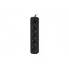 Przedłużacz zasilający Lanberg PS0-05F-0150-BK 1,5m 5 gniazd AC Wewnętrzny Czarny