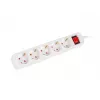 Przedłużacz zasilający Lanberg PS1-05F-0300-W 3m 5 gniazd AC Wewnętrzny Biały