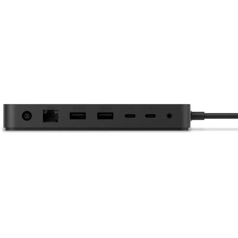 Stacja dokująca Microsoft Surface Thunderbolt 4 Dock przewodowa czarna 2500 Mbit/s