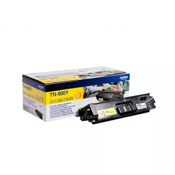 Toner Brother TN-900YP, oryginalny żółty, laserowy, wydajność 6000 stron, 1 szt.