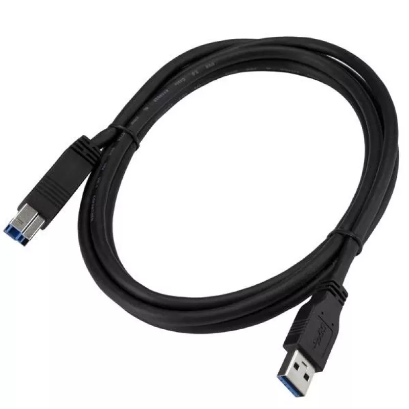 StarTech.com 2m (6 stóp) Certyfikowany kabel SuperSpeed USB 3.0 A do B - M/M