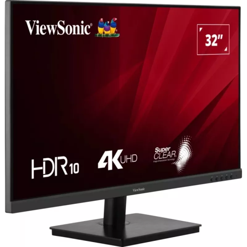 Monitor komputerowy Viewsonic VA VS19992 81,3 cm (32 cale) 3840 x 2160 pikseli 4K Ultra HD LED Czarny