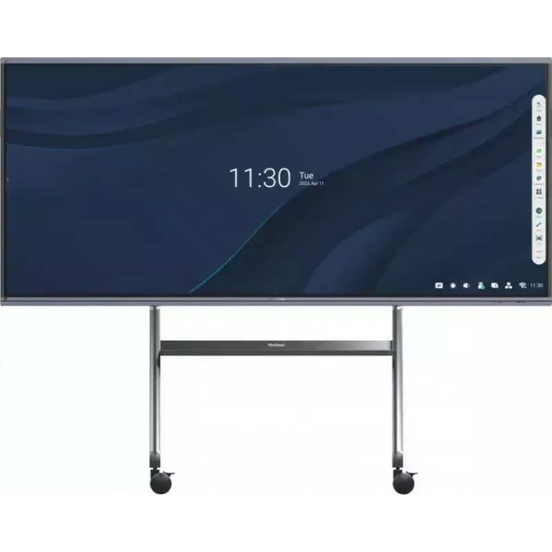 Viewsonic VB-STND-009 uchwyt do wyświetlaczy reklamowych 2,67 m (105 cali) Czarny, Srebrny