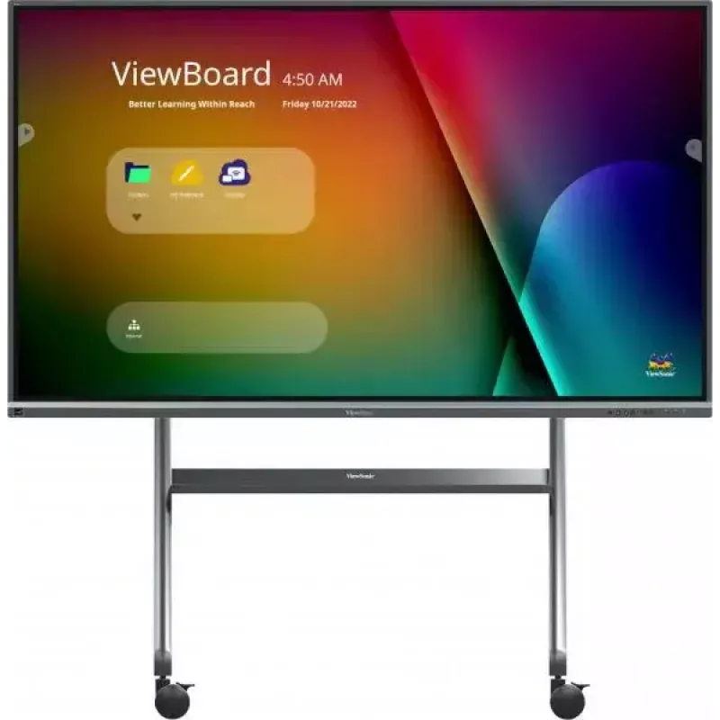 Viewsonic VB-STND-009 uchwyt do wyświetlaczy reklamowych 2,67 m (105 cali) Czarny, Srebrny