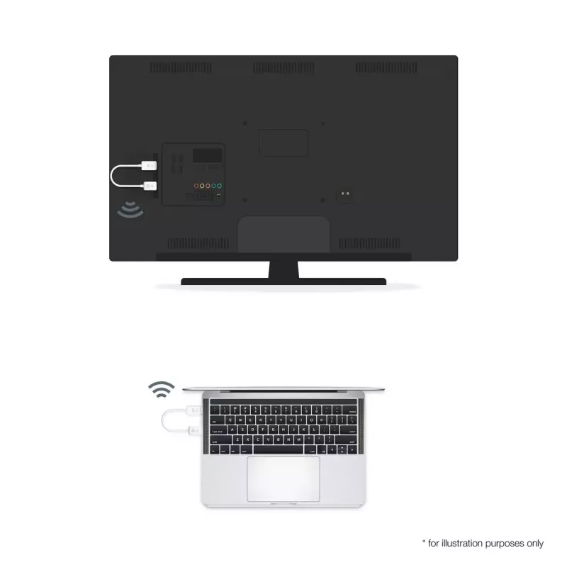 Bezprzewodowy nadajnik HDMI Optoma WHD211 biały 60g