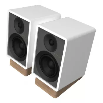 Onkyo 2-way Speaker GX-30ARC — 2.0 channels, Wired & Wireless, 50 W RMS, 55–20000 Hz, szary/biały