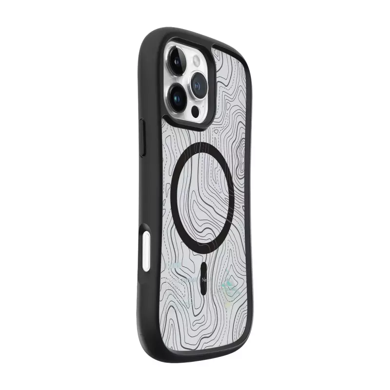 Cover LAUT POP ADVENTURE for iPhone 16 Pro Transparent Czarny