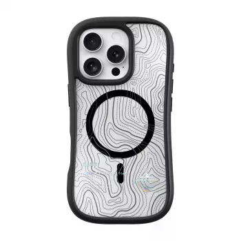 Cover LAUT POP ADVENTURE for iPhone 16 Pro Transparent Czarny