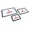Pojedyncza ramka na zdjęcie Reflecta LED Light Pad A4 Super cienki Czarny 31x21 cm