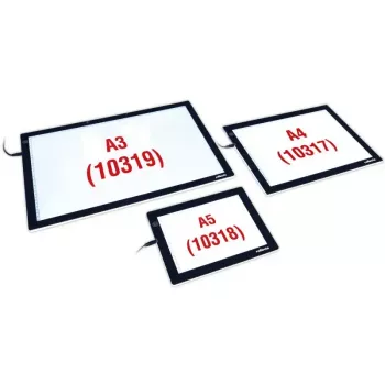 Pojedyncza ramka na zdjęcie Reflecta LED Light Pad A4 Super cienki Czarny 31x21 cm