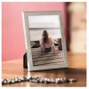 Ramka na zdjęcia pojedyncza Hama Riva Titanium Aluminium Glass 140x190mm