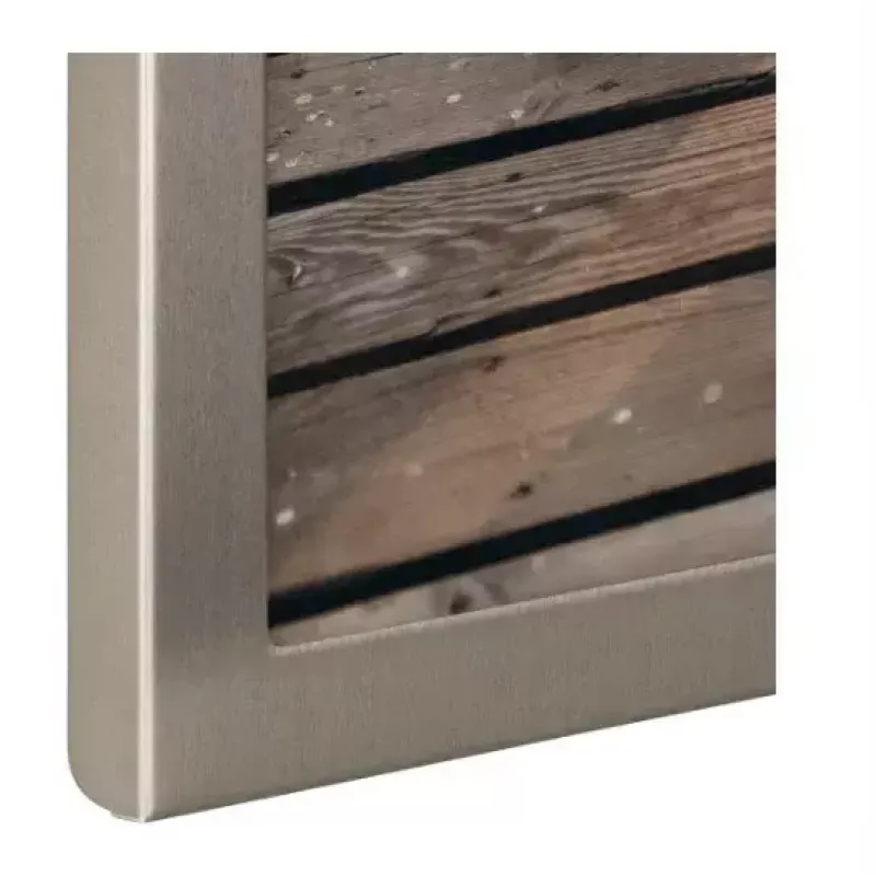 Ramka na zdjęcia pojedyncza Hama Riva Titanium Aluminium Glass 140x190mm