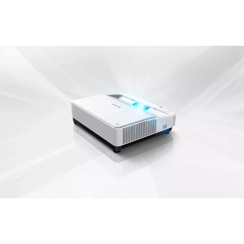 Projektor Ricoh PJ UHL3660 o ultrakrótkim rzucie, 6500 ANSI lumenów, DLP, UHD 4K (3840x2160), biały