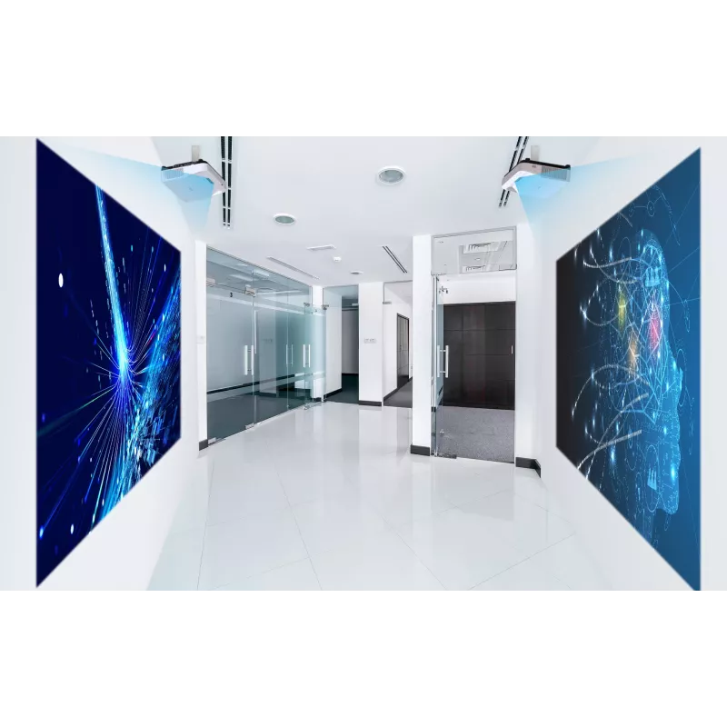 Projektor Ricoh PJ UHL3660 o ultrakrótkim rzucie, 6500 ANSI lumenów, DLP, UHD 4K (3840x2160), biały