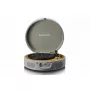 Walizkowy gramofon Lenco LS66GY z wbudowanymi głośnikami, przenośny odtwarzacz płyt winylowych, zintegrowany wzmacniacz