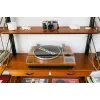 Gramofon z napędem paskowym Lenco LS-55WA, wykończenie drewniane, półautomatyczny, USB, Bluetooth
