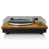 Gramofon z napędem paskowym Lenco LS-55WA, wykończenie drewniane, półautomatyczny, USB, Bluetooth