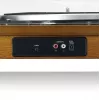 Gramofon z napędem paskowym Lenco LS-55WA, wykończenie drewniane, półautomatyczny, USB, Bluetooth